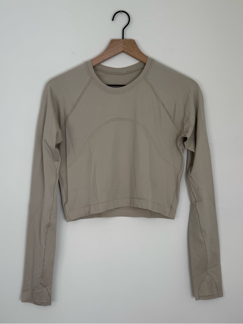 NWOT Lululemon Swiftly Tech Long-Sleeve Shirt 2.0 Mojave Tan Size 10 - Picture 2 of 6